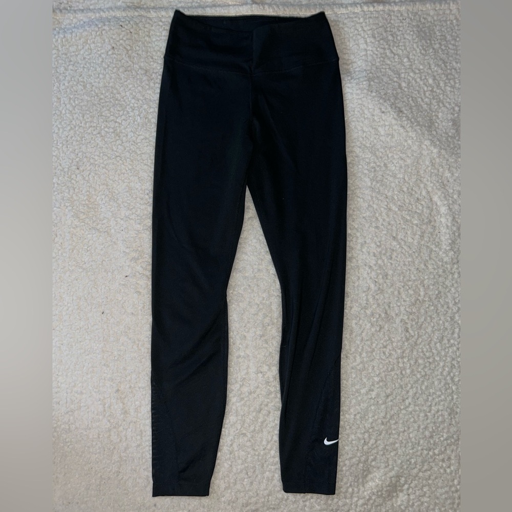 Nike leggings with mesh on ankles